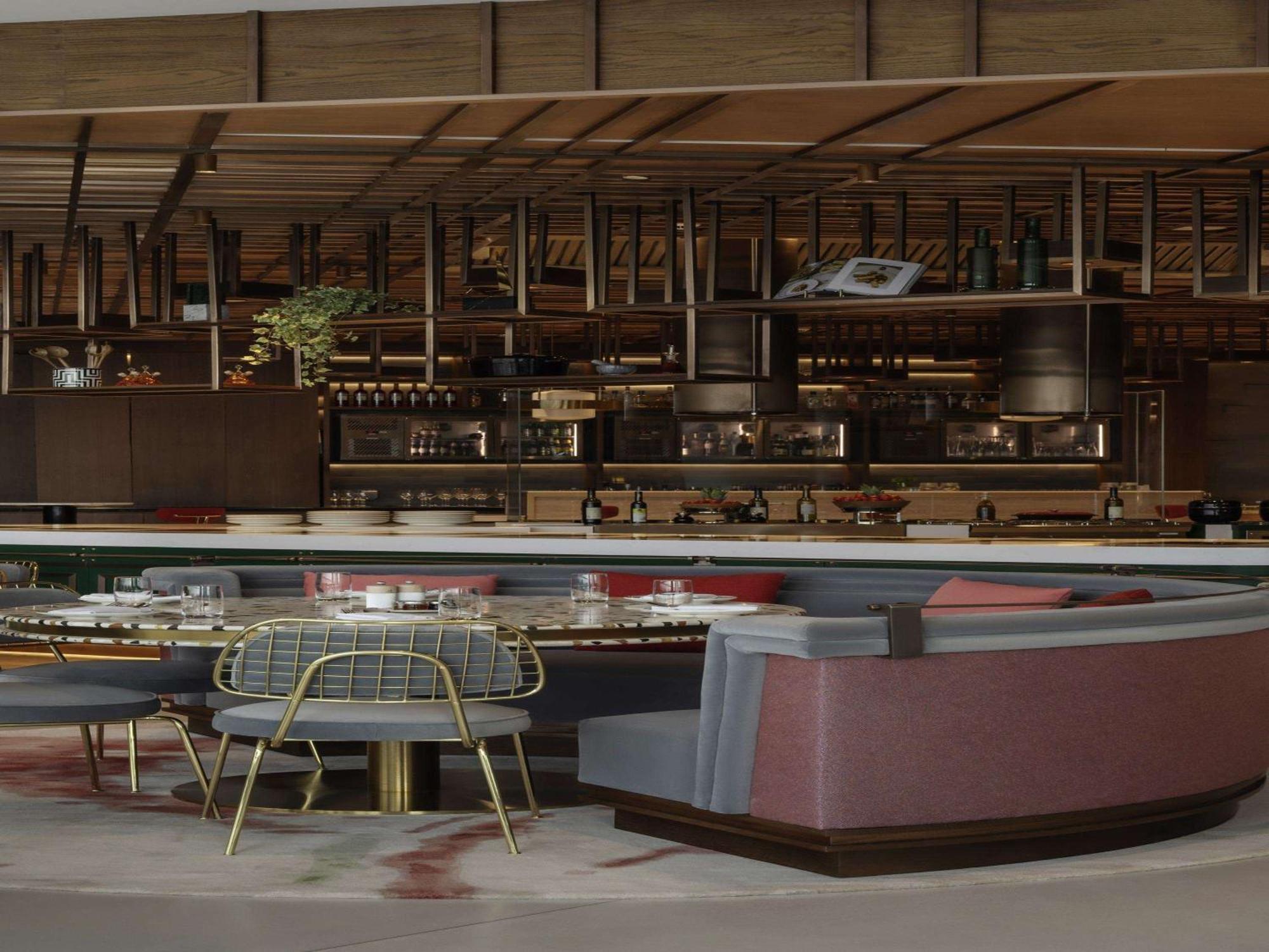 So/ Uptown Dubai Ξενοδοχείο Εξωτερικό φωτογραφία The interior of the restaurant