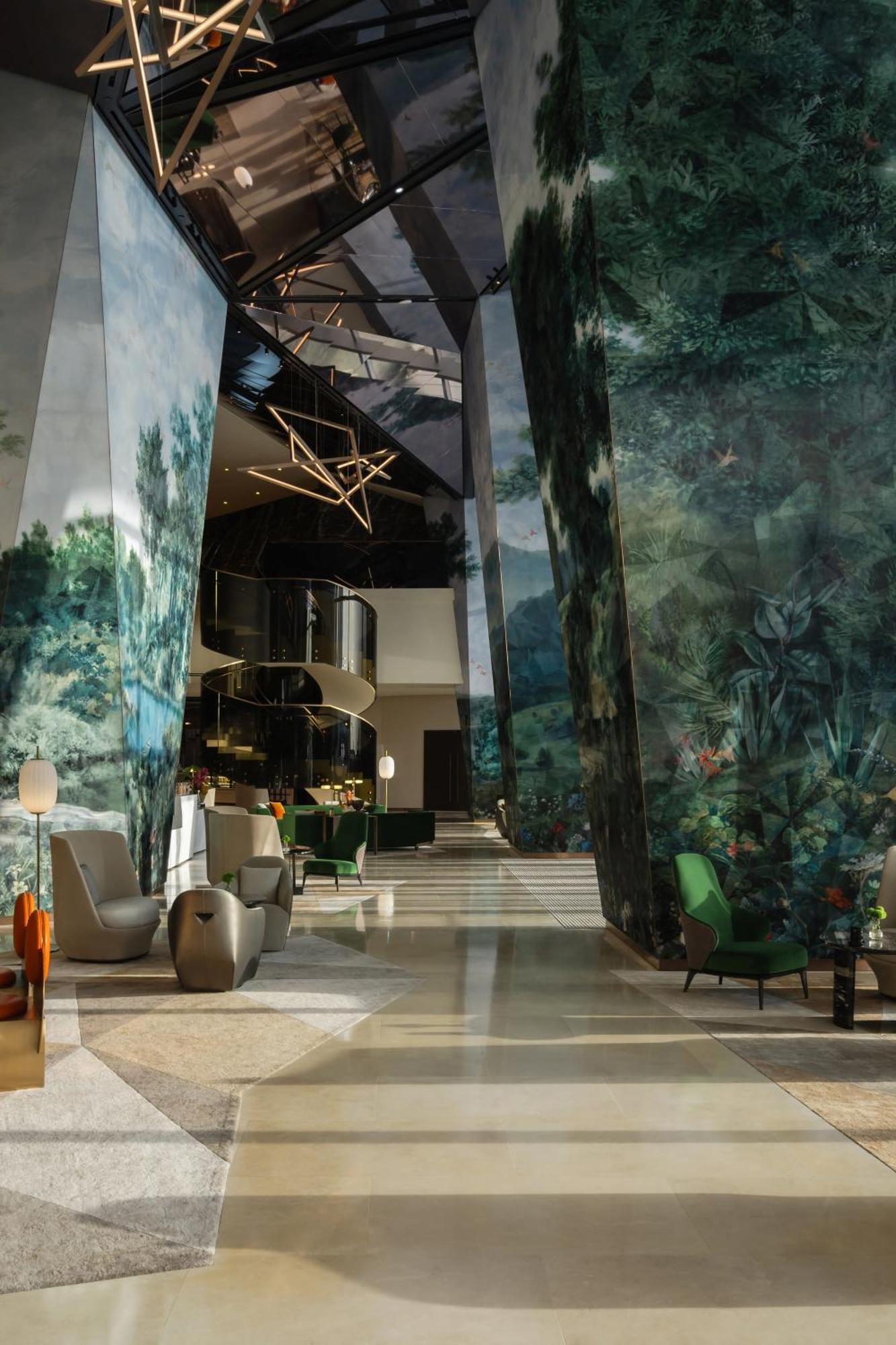 So/ Uptown Dubai Ξενοδοχείο Εξωτερικό φωτογραφία The lobby of the hotel